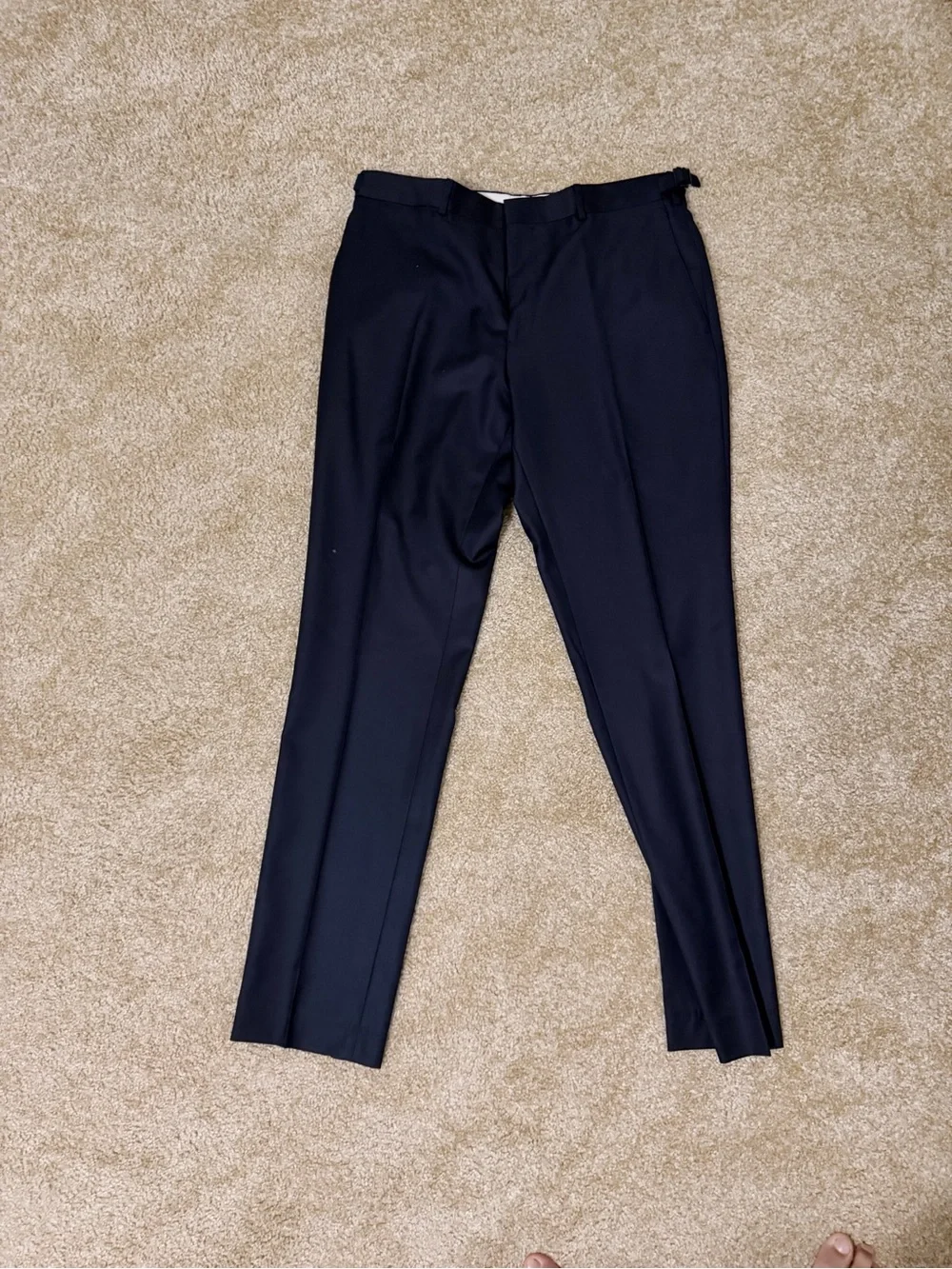 Burberry Navy Wool Three-piece suit